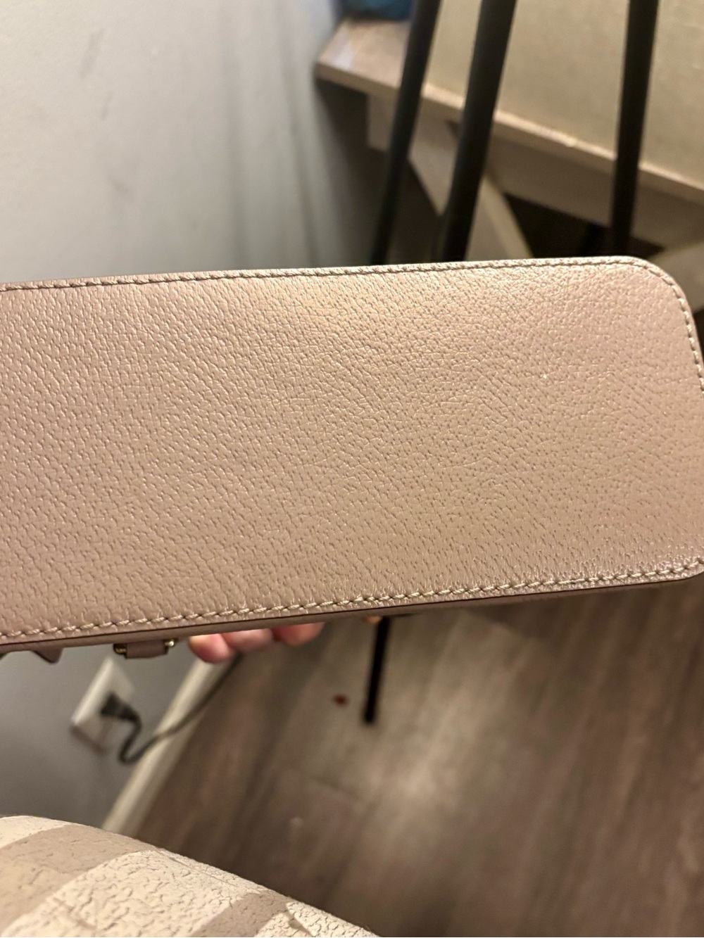 Kate Spade Gray Grove Street Carli Satchel - Elegant Gray Crossbody - Picture 7 of 9
